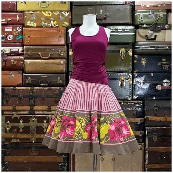 2005 Anthro “Society Islands Skirt” by Odille - Picture 1 of 12